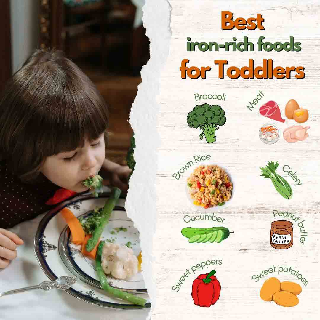 iron-rich foods for babies and toddlers